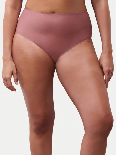 Chantelle Klasikinės kelnaitės aukštu juosmeniu Soft Stretch rožinė