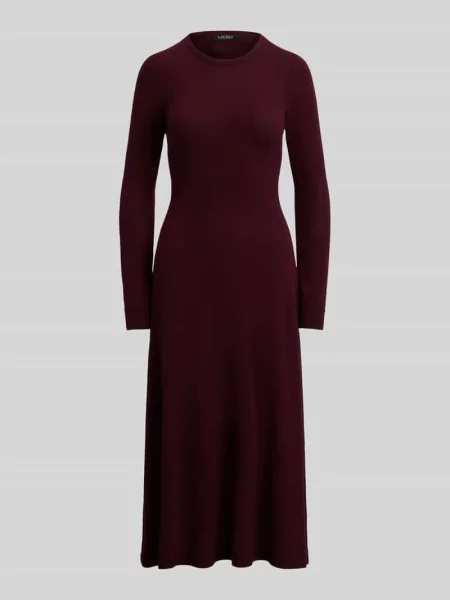Linia a sukienka casualowa z czystej wełny model VORLEY' Lauren Ralph Lauren