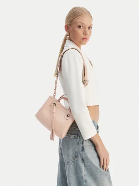 Emporio Armani Ročna torba Rjava roza