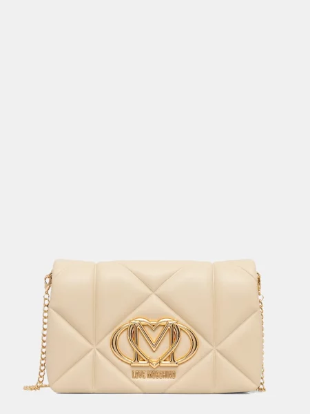 Love Moschino Geantă de umăr bej