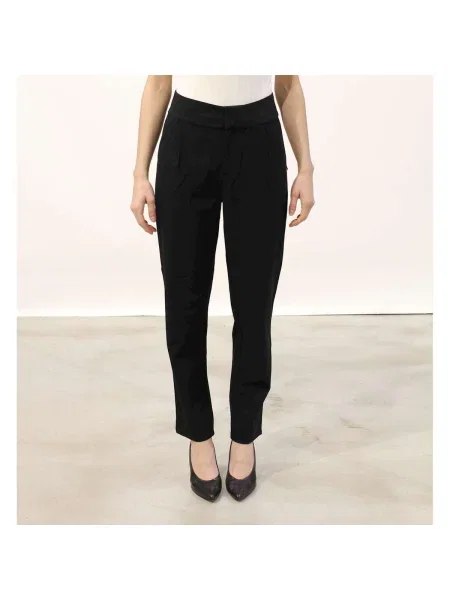 Pantaloni Scotch & Soda stretch negru