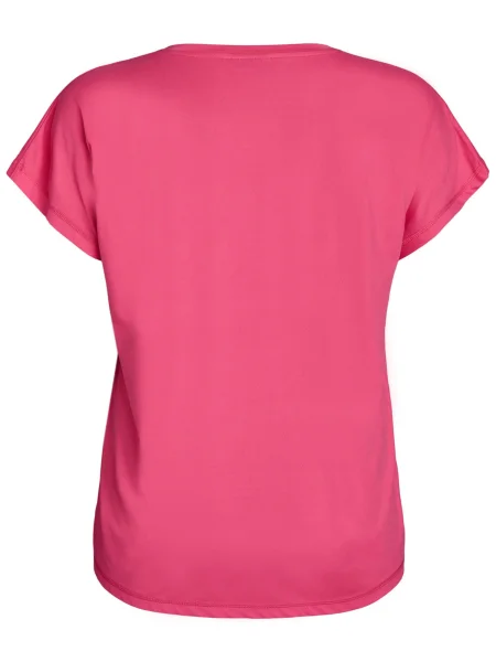 Zizzi Tricou funcțional ABASIC închis roz