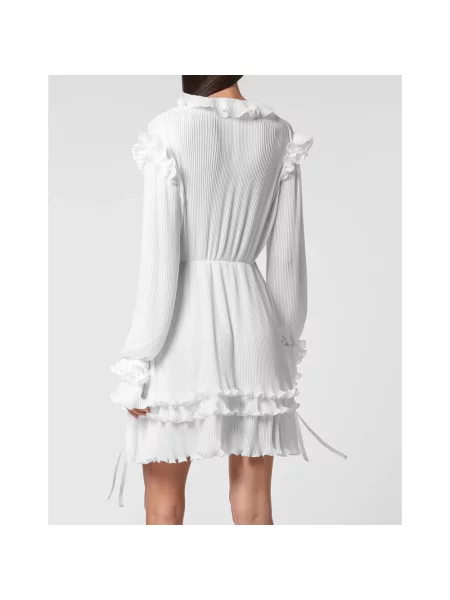 Sukienka midi Philipp Plein biała