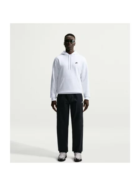 Bluza z kapturem Nike Club Fleece XS biały