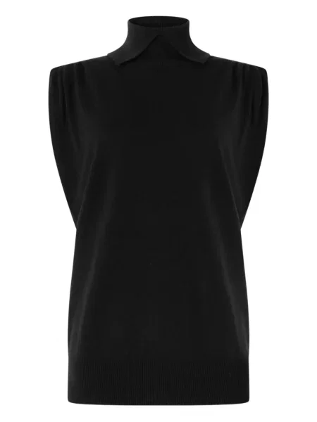 Top Genny tricotate negru