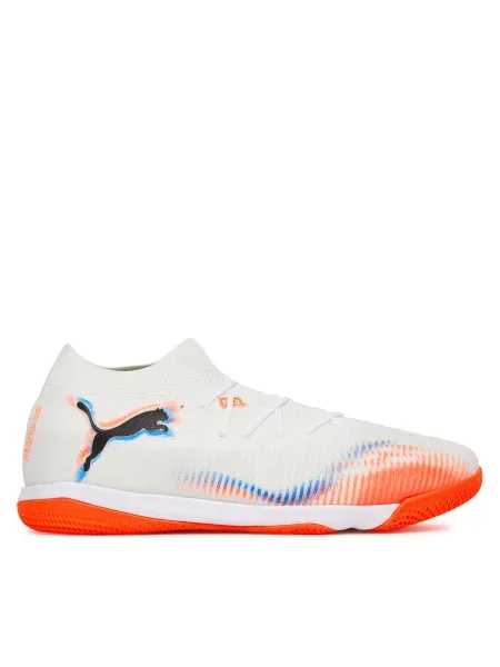 Ghete pentru fotbal Puma Future 8 Match It 01 alb