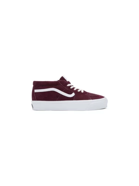 Sneakersy Vans zamszowe czerwone