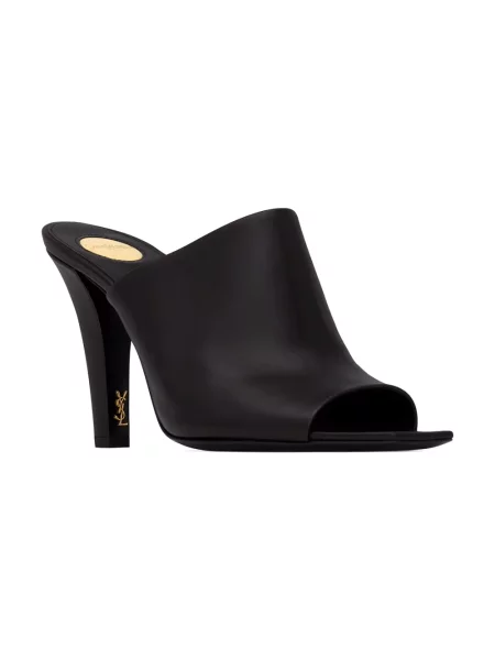 Klapki Saint Laurent czarne