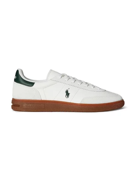Polo Ralph Lauren Nizke superge BEDFORD temno zelena / off-bela bela