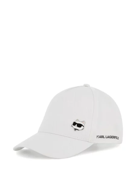 Dětska kšiltovka Karl Lagerfeld bílá