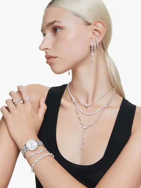 Swarovski karperec MATRIX női fehér