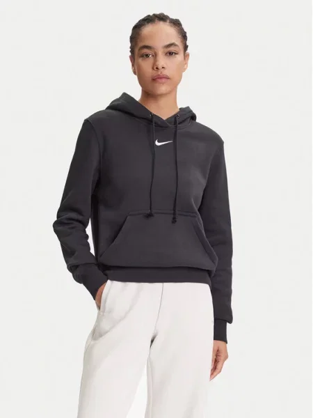 Nike Sportswear Μπλούζα φούτερ PHNX FLC μαύρο λευκό