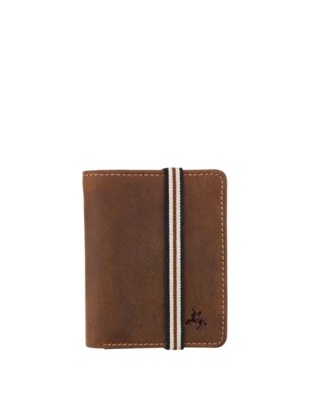 Кожаный кошелек Visconti коричневый