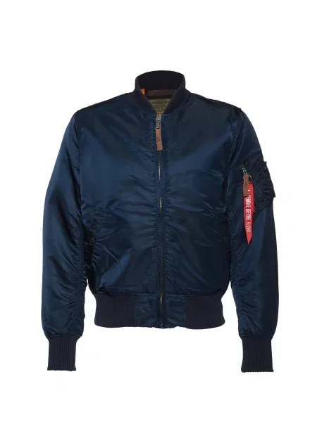 Bunda bomber Alpha Industries modrá