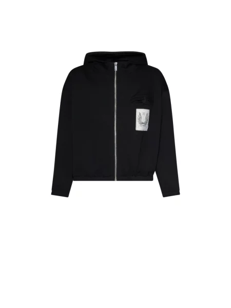 Bluza z kapturem Richmond z kapturem czarna