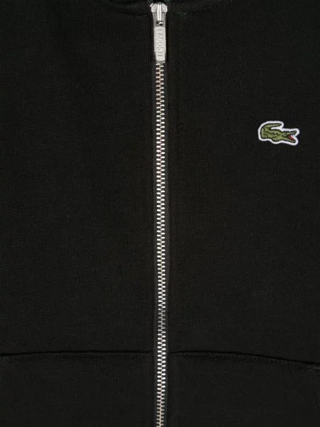Bluza z kapturem dziecięca Lacoste czarna