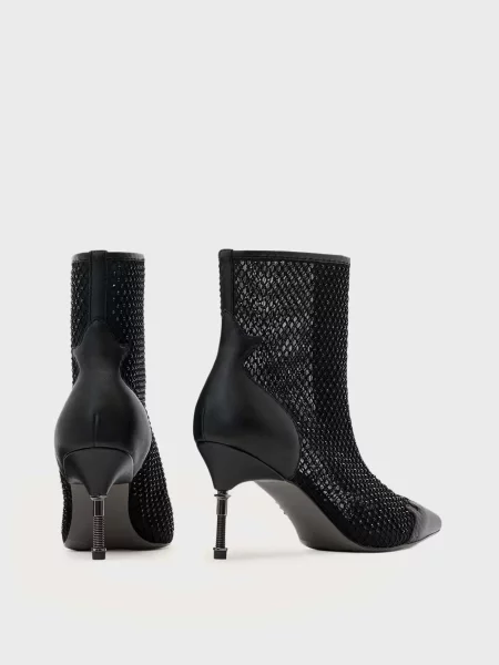 Ботильоны Allsaints черные