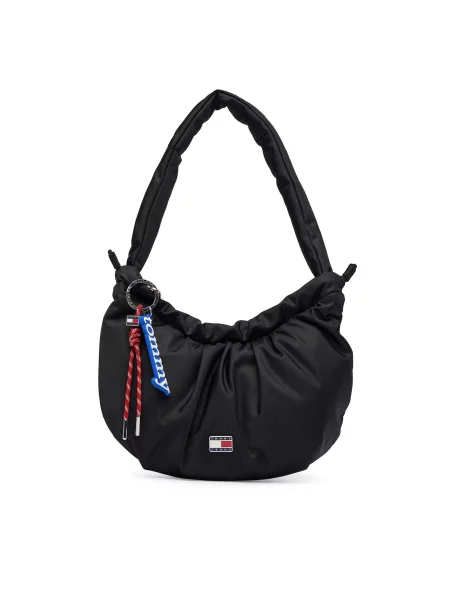 Tommy Jeans Torbica Tjw Icon Charms Shoulder Bag crna
