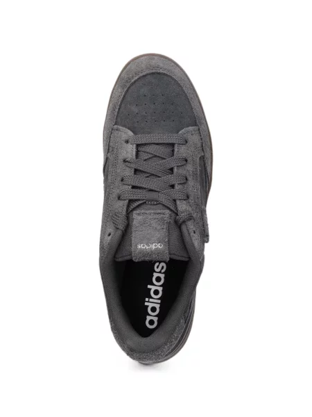 Τρέξιμο παντελόνι Adidas από διχτυωτό slip-on μαύρο