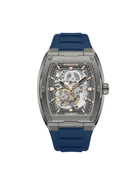 POLICE Analogové hodinky Automatic watch Skeletor' černá