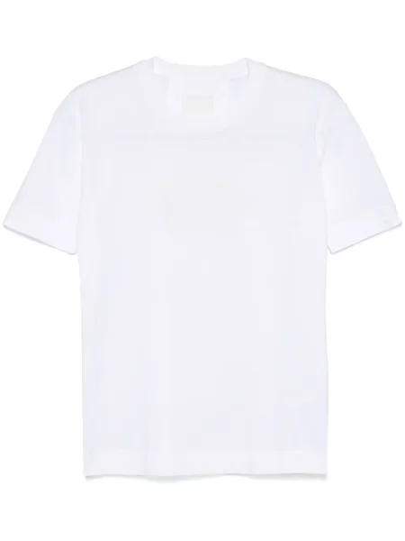 Tricou Givenchy cu broderie alb