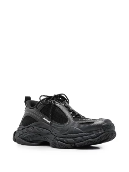 Sneakers Balenciaga Triple S με κορδόνια με δαντέλα μαύρο