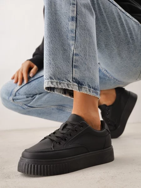 Sneakers Zeaninia negri