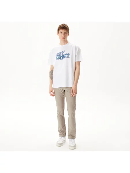 Lacoste Spodnie Lacoste szare