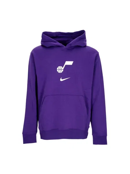 Bluza z kapturem Nike fioletowa
