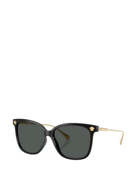 Čtvercové sluneční brýle Versace Eyewear černé