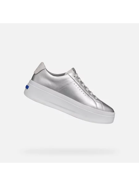 Sneakerși Geox alb