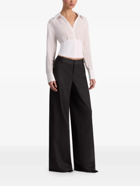 Top Alice + Olivia alb