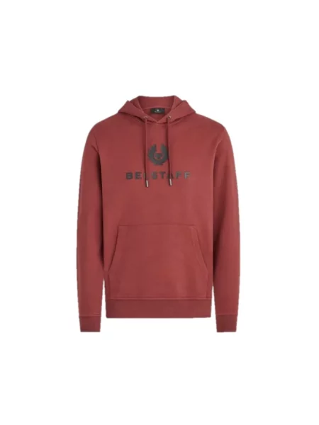 Bluza z kapturem Belstaff czerwona