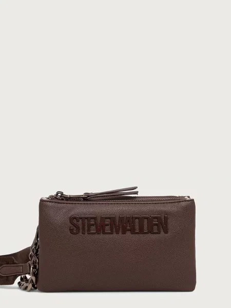 Steve Madden geantă pentru femei cu imitație de piele Bnicco-V maro