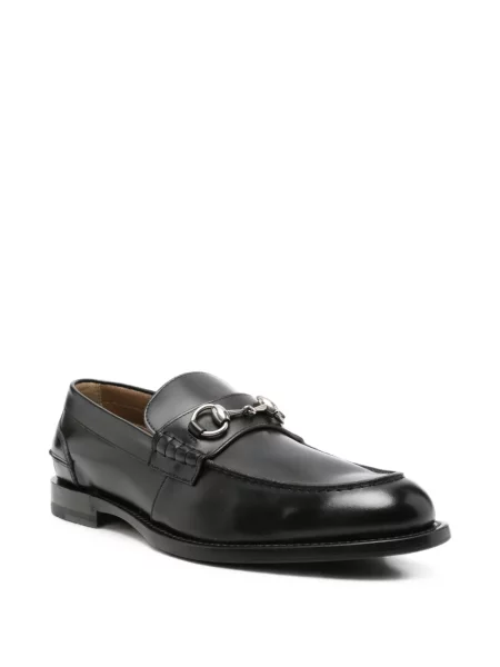 Pantofi loafer Gucci din piele negru