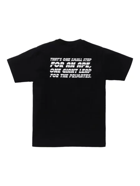 Tricou A Bathing Ape® cu imagine negru