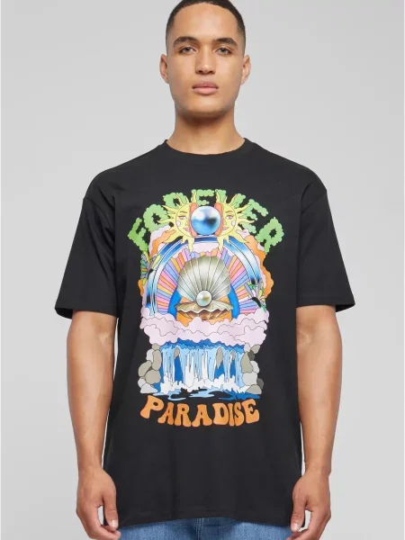 Mister Tee Tricou Paradise / mai multe culori negru