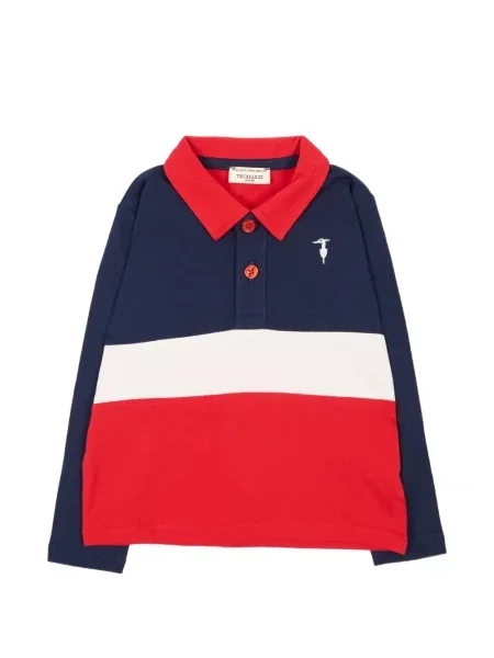Koszulka polo dziecięca Trussardi czerwona