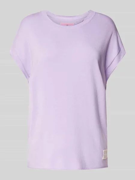 T-shirt z detalem z logo model ‘Karista’ Lieblingsstück