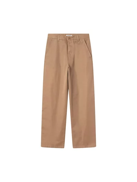 Spodnie Carhartt Wip brązowe