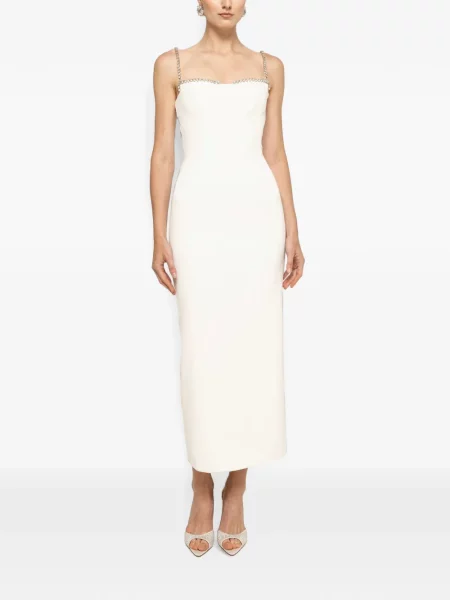 Rochie midi Nissa alb