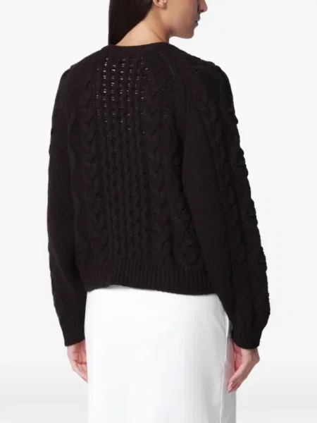 Cardigan Lisa Yang de lână negru
