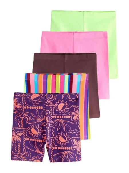Next Leggings deschis / mov vânătă / mov închis / portocaliu / roz verde