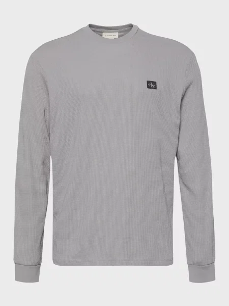 Лонгслив Calvin Klein Jeans серый