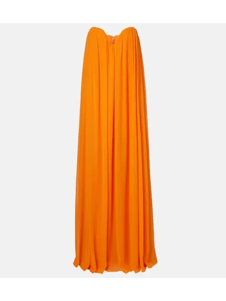Rochie Rachel Gilbert drapată portocaliu
