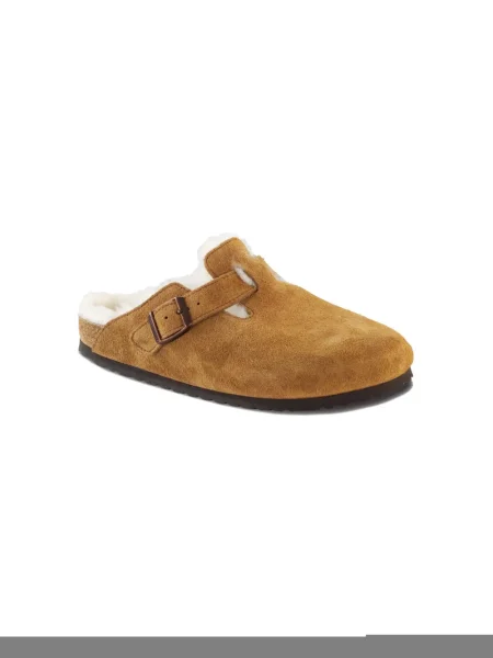 Kapcie dziecięce Birkenstock brązowe