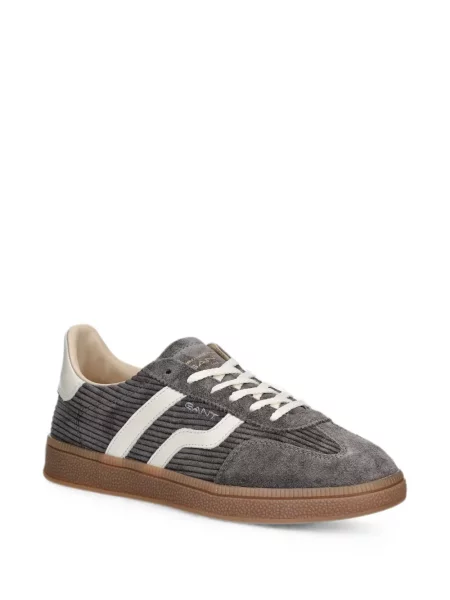 Sneakerși Gant de catifea cord gri