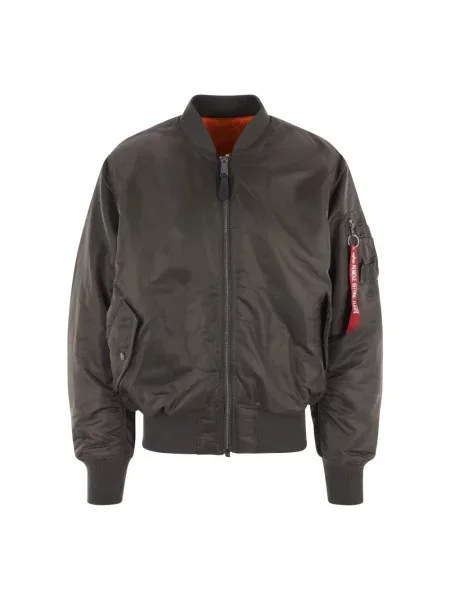 Kurtka bomber Alpha Industries szary