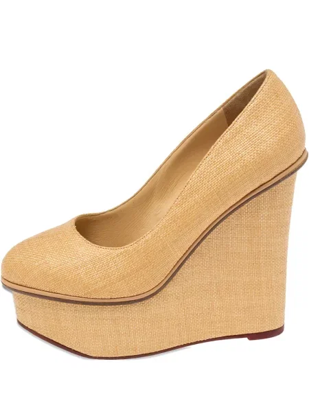 Pantofi cu toc Charlotte Olympia din piele