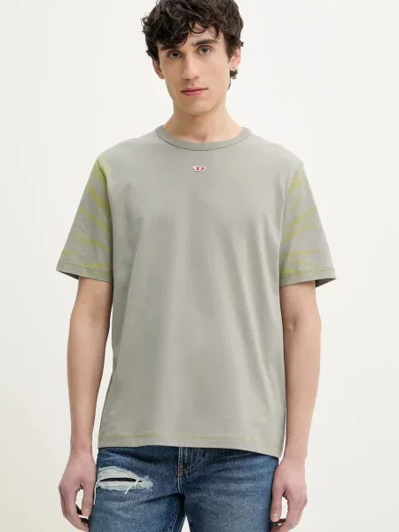 Diesel tricou din T-SHIRT barbati modelator verde